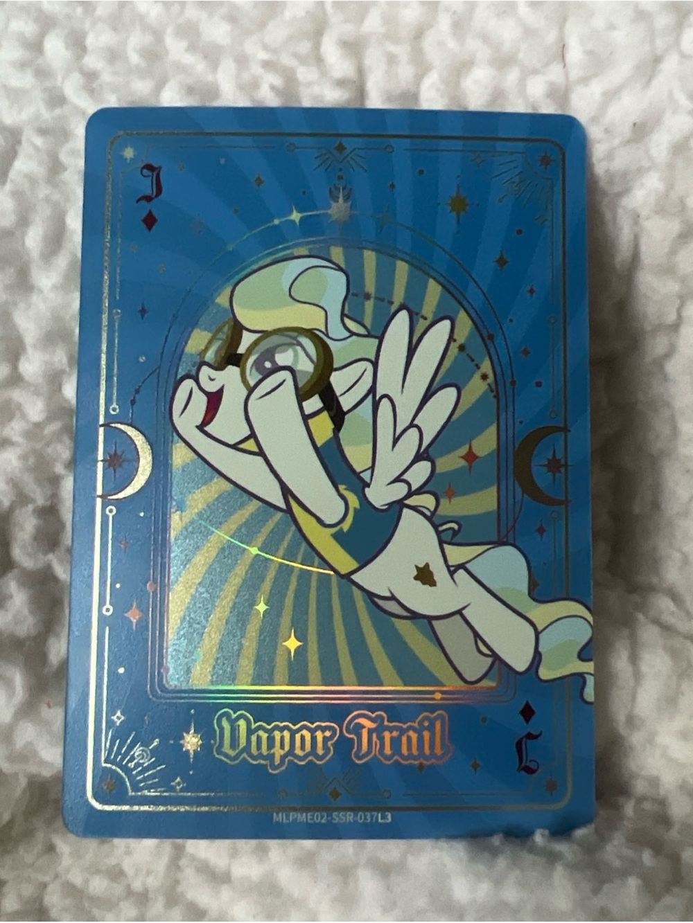 My Little Pony Vapor Trail Pegasus Playing Card - “SSR”
